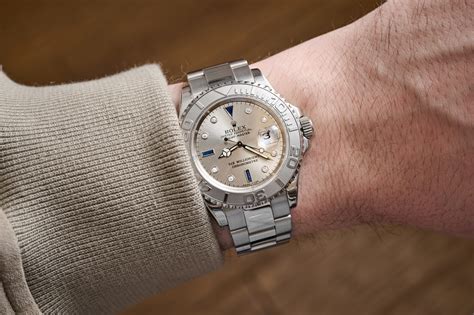 used Rolex yachtmaster platinum